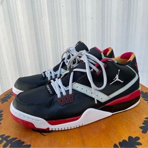 Nike Jordan Flight 23 Black White Red Mint Green 317820-015 Shoes Men Size 11.5